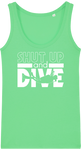 Débardeur Femme Shut Up and Dive - Menthe