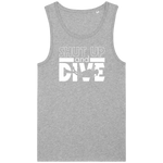 Débardeur Homme Shut Up and Dive - Gris chiné