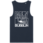 Débardeur Homme Everyday I'm Bubblin - Bleu marine