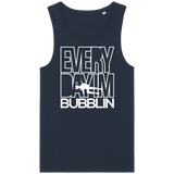 Débardeur Homme Everyday I'm Bubblin - Bleu marine