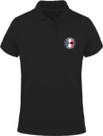 Polo Brodé Homme Plongeur Français - Noir