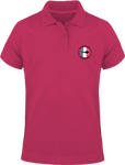 Polo Brodé Homme Plongeur Français - Fuchsia