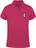 Polo Brodé Homme Plongeur Français - Fuchsia