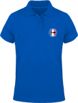 Polo Brodé Homme Plongeur Français - Bleu roi