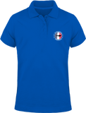 Polo Brodé Homme Plongeur Français - Bleu roi