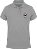 Polo Brodé Homme Plongeur Français - Gris