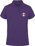 Polo Brodé Homme Plongeur Français - Violet