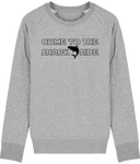 Pull Homme Come To The Shark Side - Gris chiné