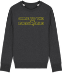 Pull Homme Come To The Shark Side - Gris foncé chiné