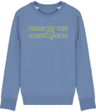 Pull Homme Come To The Shark Side - Bleu chiné