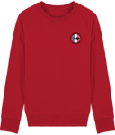 Pull Homme Brodé Plongeur Français - Rouge