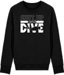 Pull Homme Shut Up and Dive - Noir