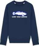 Pull Homme Goby Wan Kenobi - Bleu nuit chiné