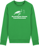 Pull Homme Save the Oceans - Vert