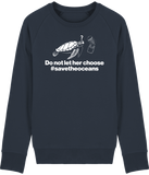 Pull Homme Save the Oceans - Bleu marine