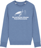 Pull Homme Save the Oceans - Bleu chiné