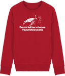 Pull Homme Save the Oceans - Rouge