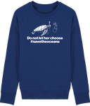 Pull Homme Save the Oceans - Bleu roi