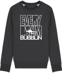 Pull Homme Everyday I'm Bubblin - Gris foncé chiné