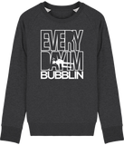 Pull Homme Everyday I'm Bubblin - Gris foncé chiné