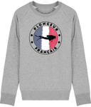 Pull Homme Plongeur Français - Gris chiné