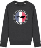 Pull Homme Plongeur Français - Gris foncé chiné