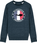 Pull Homme Plongeur Français - Bleu jean