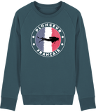 Pull Homme Plongeur Français - Bleu canard