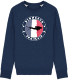 Pull Homme Plongeur Français - Bleu nuit chiné