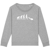 Pull Femme Evolution - Gris chiné