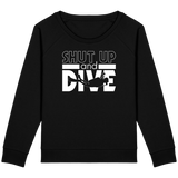 Pull Femme Shut Up and Dive - Noir