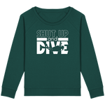 Pull Femme Shut Up and Dive - Vert foncé