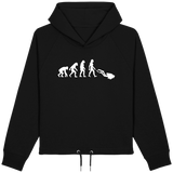 Sweat Court Femme Evolution - Noir