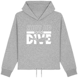 Sweat Court Femme Shut Up and Dive - Gris chiné