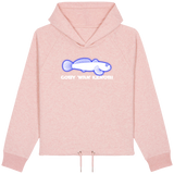 Sweat Court Femme Goby Wan Kenobi - Rose poudré chiné