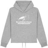 Sweat Court Femme Save the Oceans - Gris chiné