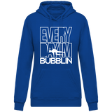 Sweat Femme Everyday I'm Bubblin - Bleu roi