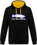 Sweat Homme Goby Wan Kenobi - Noir / Capuche jaune