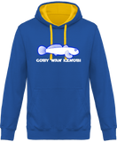Sweat Homme Goby Wan Kenobi - Bleu / Capuche jaune