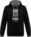 Sweat Homme Un Grand Coeur et des Grands Poumons