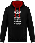 Sweat Homme Un Grand Coeur et des Grands Poumons