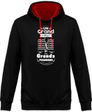 Sweat Homme Un Grand Coeur et des Grands Poumons