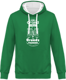 Sweat Homme Un Grand Coeur et des Grands Poumons