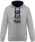 Sweat Homme Un Grand Coeur et des Grands Poumons