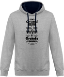 Sweat Homme Un Grand Coeur et des Grands Poumons