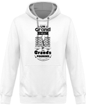 Sweat Homme Un Grand Coeur et des Grands Poumons
