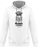 Sweat Homme Un Grand Coeur et des Grands Poumons