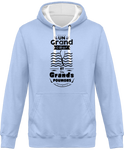 Sweat Homme Un Grand Coeur et des Grands Poumons