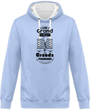Sweat Homme Un Grand Coeur et des Grands Poumons
