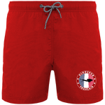 Short de Bain Homme Plongeur Français - Rouge